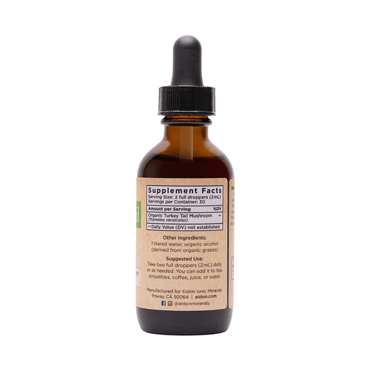 Turkey Tail Mushroom Liquid Supplement